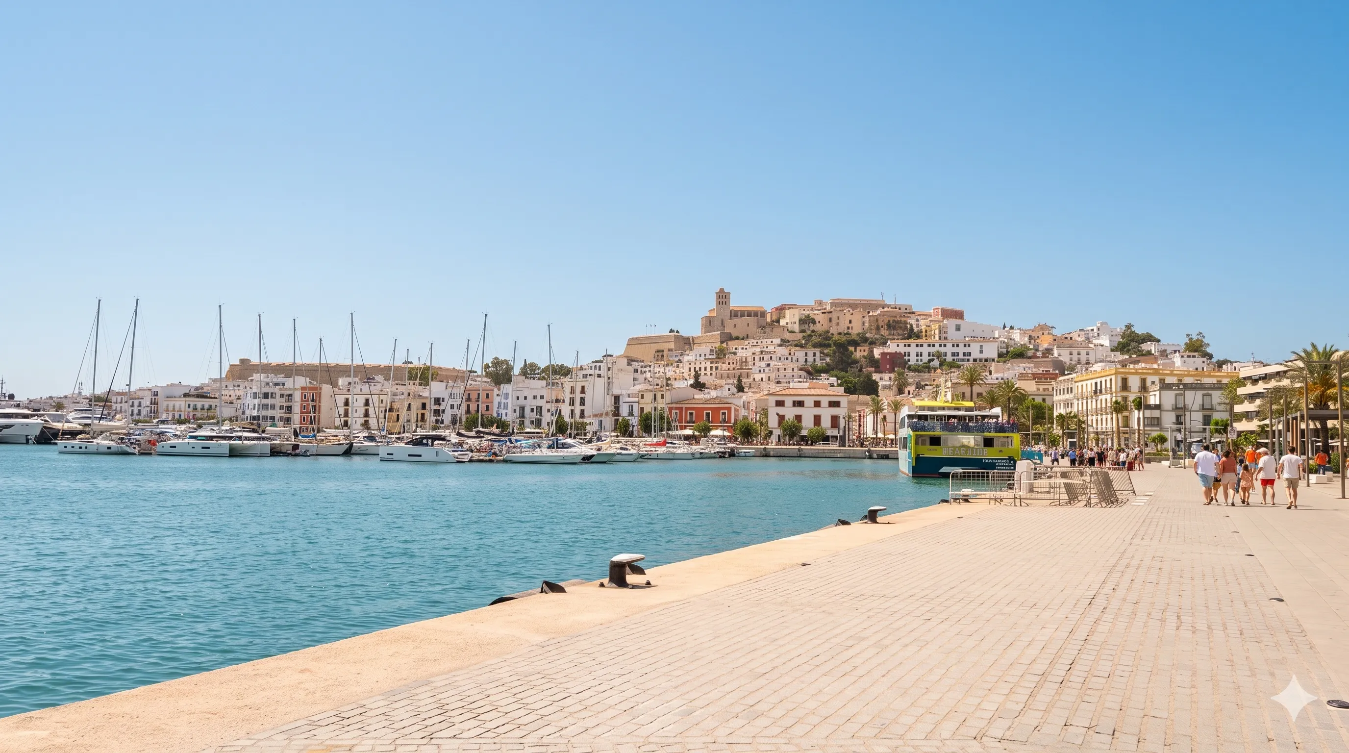 Karte von Dalt Vila